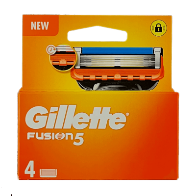 змінні касети Gillette Fusion 4шт
