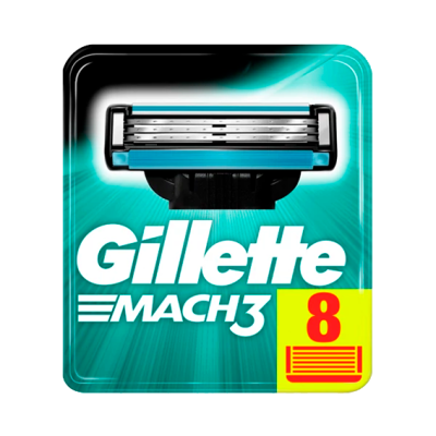 змінні касети картриджі Gillette Mach3 8шт