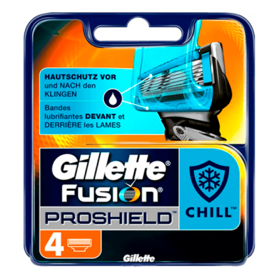 Gillette ProShield Chill змінні касети леза до станка жілет