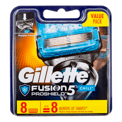 Gillette ProShield Chill змінні касети леза до станка жілет