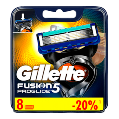 купити леза gillette fusion proglide 8шт