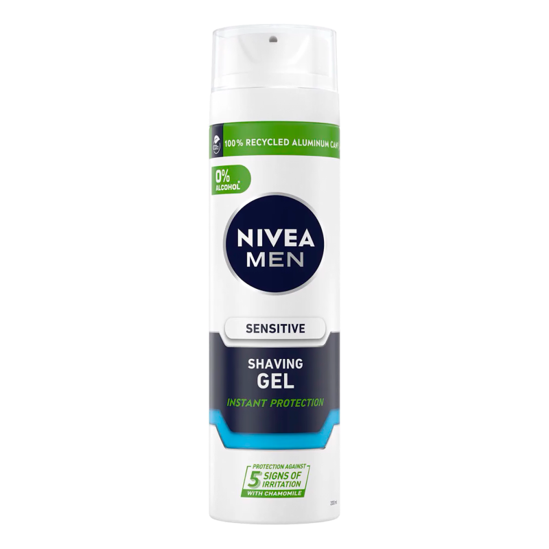 Nivea гель для гоління чутливої шкіри
