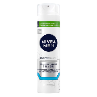 Nivea гель для гоління чутливої шкіри відновлюючий