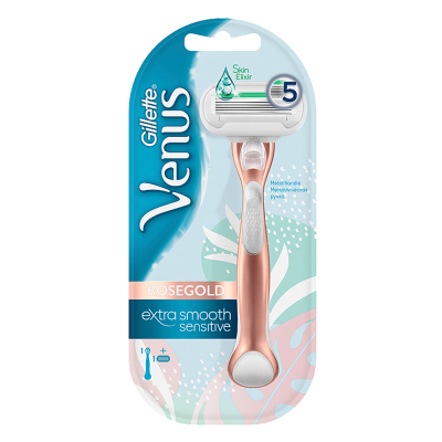 Gillette Venus Extra Smooth Rosegold бритва, станок жіночий з 1 змінною касетою