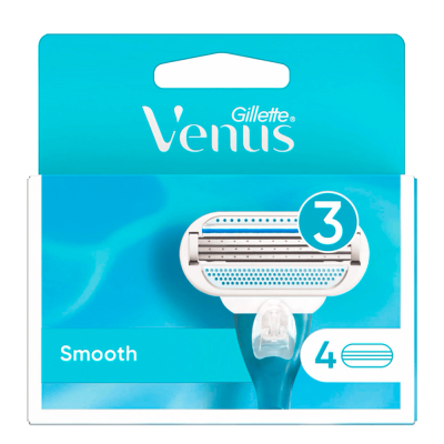 Gillette Venus Smooth змінні касети 4шт