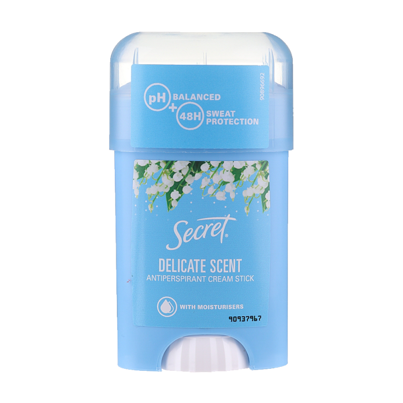 Кремовий дезодорант-антиперспірант Secret Key Platinum Power Delicate Scent
