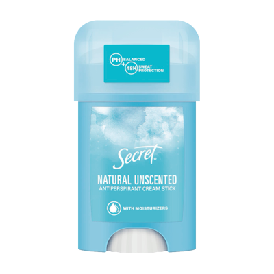Кремовий дезодорант-антиперспірант Secret Key Platinum Power Natural Unscented