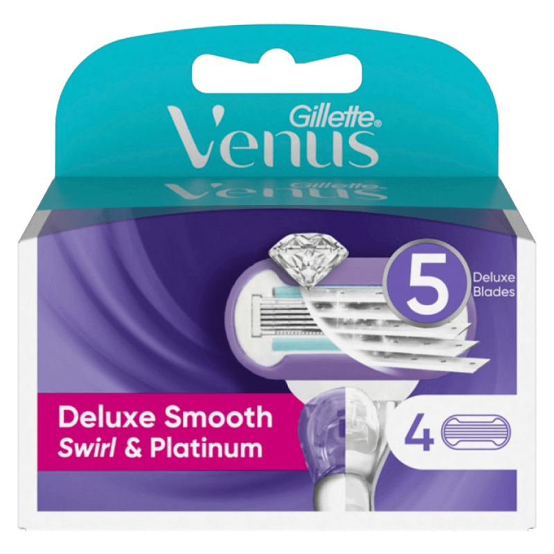 Gillette Venus Deluxe Smooth Swirl змінні касети 4шт