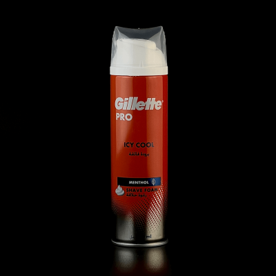 Gillette pro icy cool піна для гоління