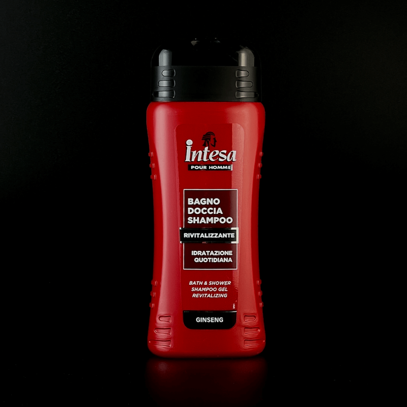 Intesa 3in1 Ginseng гель шампунь 500мл женьшень
