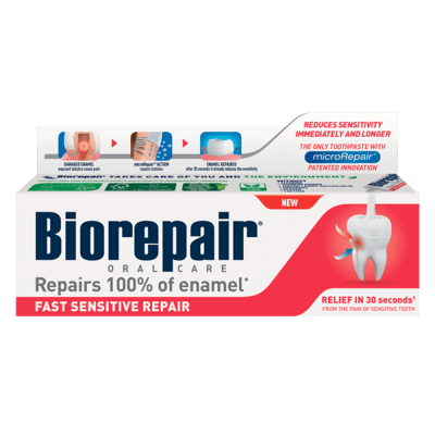 Зубна паста Biorepair Швидке позбавлення від чутливості (75 мл)