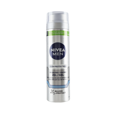 гель для гоління Nivea (Нівеа) Men Silver Protect