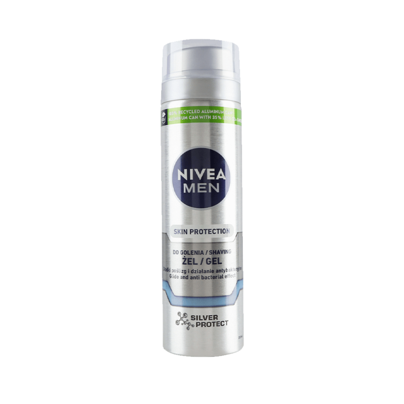 гель для гоління Nivea (Нівеа) Men Silver Protect