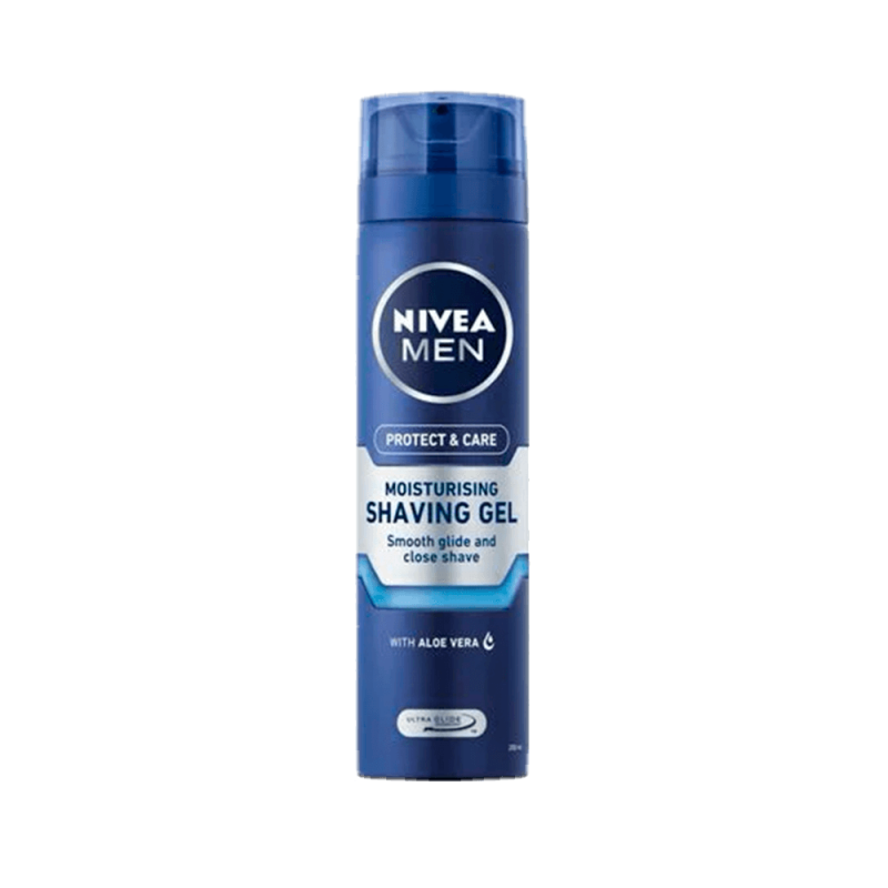Зволожуючий гель для гоління Nivea (Нівеа) Men Захист та догляд